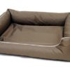 Lebon Hundebett Paula 1 - 80x60cm - Dunkelbraun – Bild 4