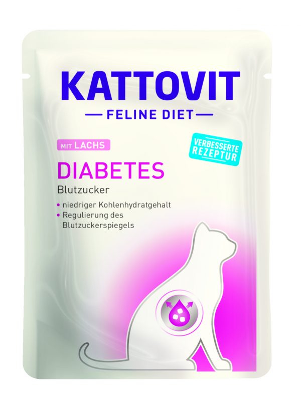 Kattovit Diabetes Lachs 85gP